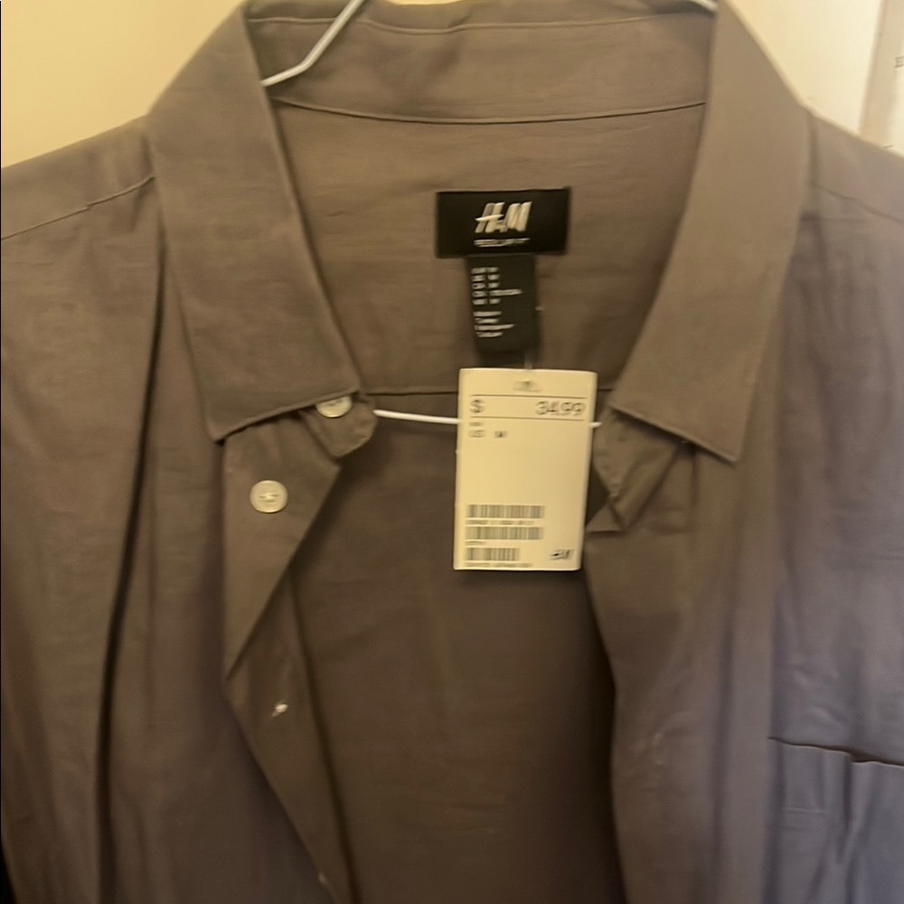 H&M Gray Men's Shirt